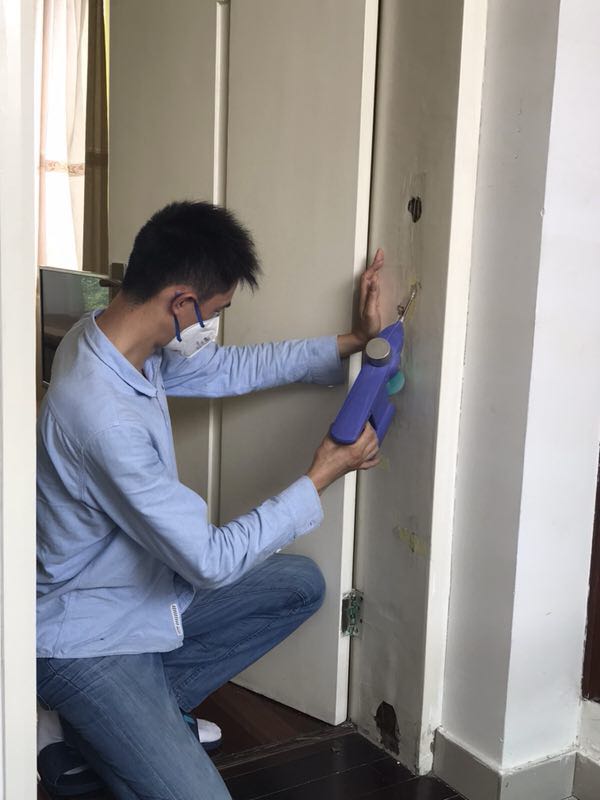 白蟻防治現(xiàn)場