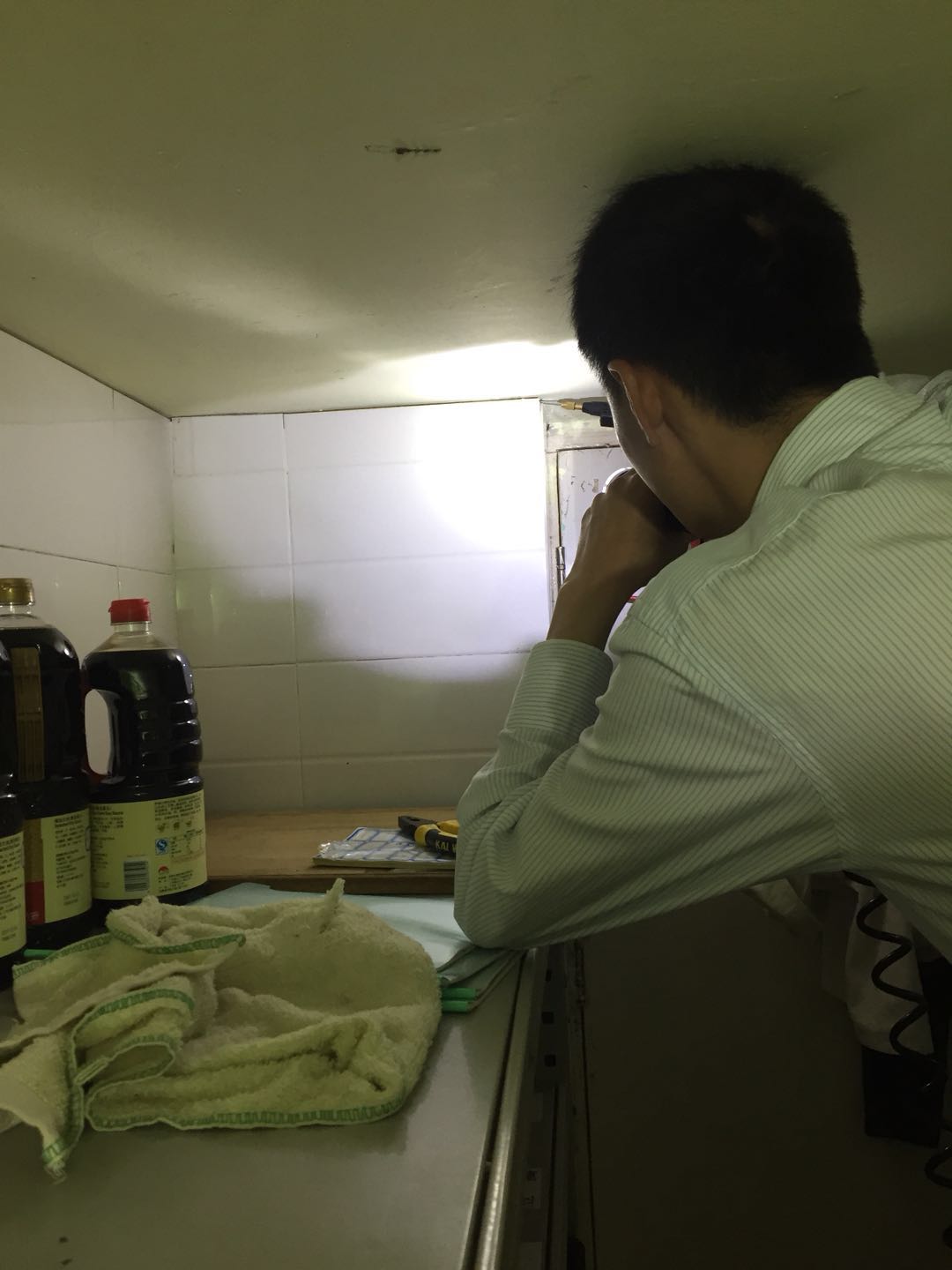 白蟻防治現(xiàn)場